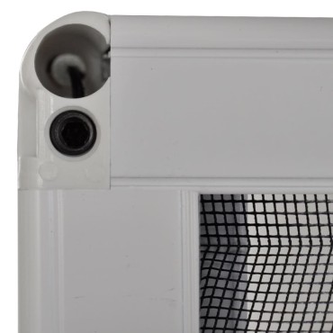 vidaXL Σήτα Παραθύρου Πλισέ 120 x 120 εκ. από Αλουμίνιο