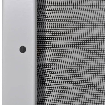 vidaXL Σήτα Παραθύρου Πλισέ 120 x 120 εκ. από Αλουμίνιο