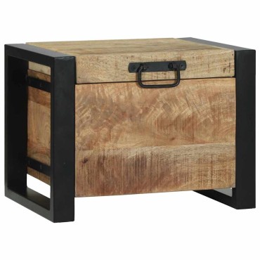 vidaXL Αποθηκευτικές Κάσες Καφέ 40x30x30cm Μασίφ ξύλο μάνγκο