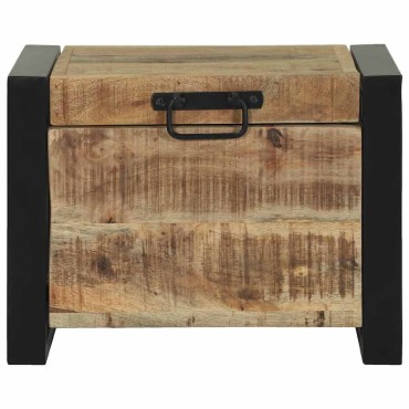 vidaXL Αποθηκευτικές Κάσες Καφέ 40x30x30cm Μασίφ ξύλο μάνγκο