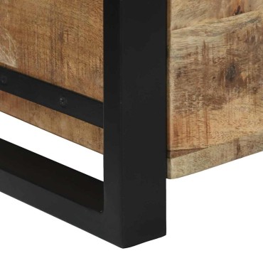 vidaXL Αποθηκευτικές Κάσες Καφέ 40x30x30cm Μασίφ ξύλο μάνγκο