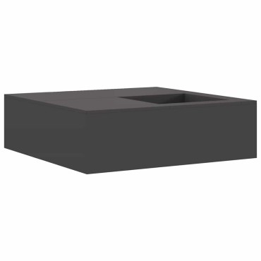 vidaXL Φωτιά Μαύρο 100 x 100 x 30 cm Ατσάλι Σκληρυθέν στον Αέρα