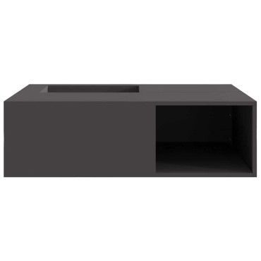 vidaXL Φωτιά Μαύρο 100 x 100 x 30 cm Ατσάλι Σκληρυθέν στον Αέρα