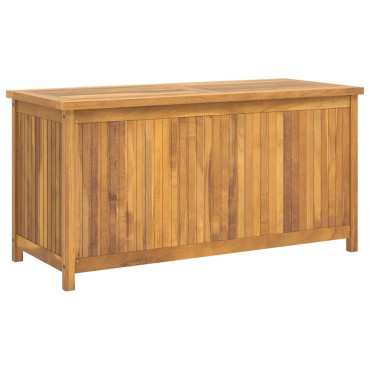 vidaXL Μπαούλο Κήπου 114x50x58cm από Μασίφ Ξύλο Teak 1 τεμ.