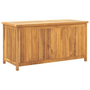 vidaXL Μπαούλο Κήπου 114x50x58cm από Μασίφ Ξύλο Teak 1 τεμ.