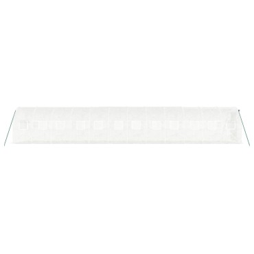 vidaXL Θερμοκήπιο με Ατσάλινο Πλαίσιο Λευκό 24 μ² 12 x 2 x 2 μ.