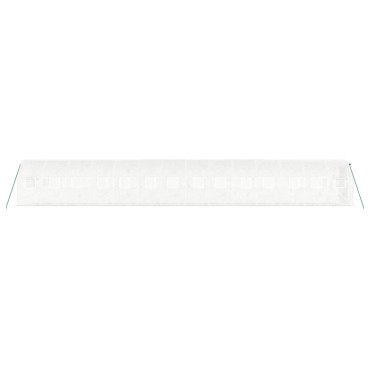 vidaXL Θερμοκήπιο με Ατσάλινο Πλαίσιο Λευκό 28 μ² 14 x 2 x 2 μ.