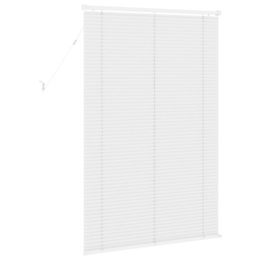 vidaXL Βενετσιάνικη Σκίαση Λευκός 150 x 90 cm 25 mm PVC