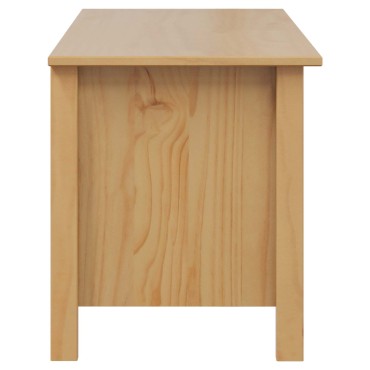 vidaXL Κουτί αποθήκευσης HILL Μέλι Καφέ 90x40x45cm Στερεό πεύκο