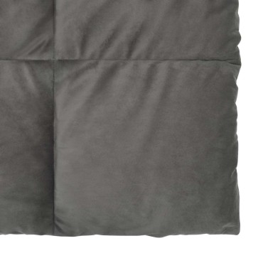 vidaXL Καλοκαιρινό Παπλωματοθήκη 155 x 220 cm Καλοκαίρι Ανοιχτό γκρι