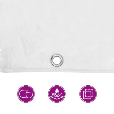 vidaXL Κάλυμμα Φυτών 6 x 12 m PVC Διαφανές