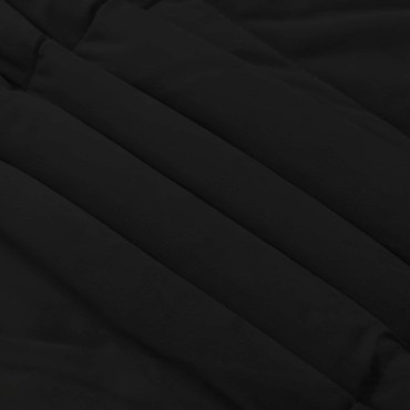 vidaXL Καλοκαιρινό Παπλωματοθήκη 140 x 200 cm Καλοκαίρι Μαύρο