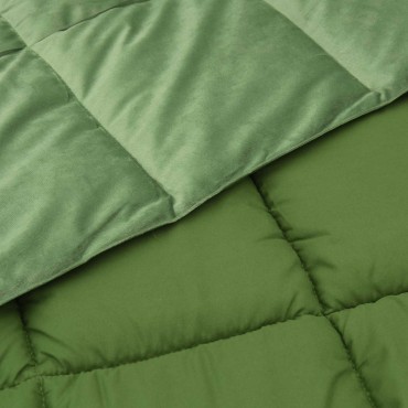 vidaXL Καλοκαιρινό Παπλωματοθήκη 200 x 220 cm Καλοκαίρι Πράσινο