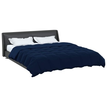 vidaXL Κουβέρτα ολόκληρου του χρόνου 220 x 240 cm 4 Εποχές Σκούρο Μπλε