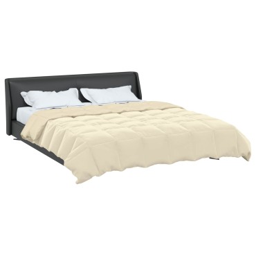 vidaXL Κουβέρτα ολόκληρου του χρόνου 220 x 240 cm 4 Εποχές Κρεμ