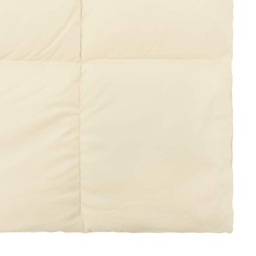 vidaXL Κουβέρτα ολόκληρου του χρόνου 220 x 240 cm 4 Εποχές Κρεμ