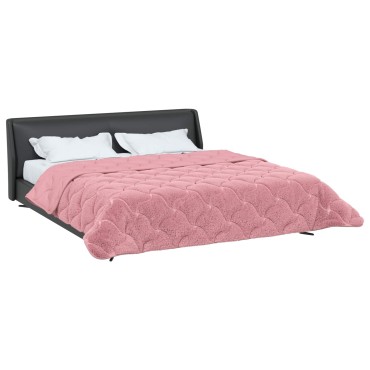 vidaXL Καλοκαιρινό Παπλωματοθήκη 220 x 240 cm Καλοκαίρι Ροζ