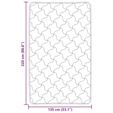 vidaXL Χειμερινό Παπλωματοθήκη 135 x 220 εκ. Χειμώνας Taupe