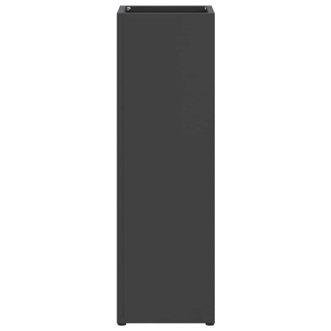 vidaXL Βάση ομπρέλας βροχής Μαύρο 15,5 x 15,5 x 49 εκ Ατσάλι