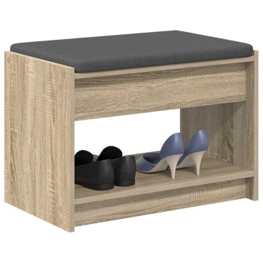 vidaXL Παγκάκι Χαλωρίου Δρύς Sonoma 63x38x45 εκ 1 τεμ.