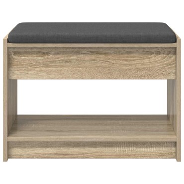 vidaXL Παγκάκι Χαλωρίου Δρύς Sonoma 63x38x45 εκ 1 τεμ.