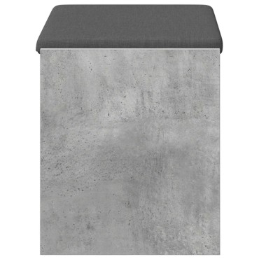 vidaXL Παγκάκι Χαλωρίου Σκυρόχρωμο Γκρι 63x38x45 εκ 1 τεμ.