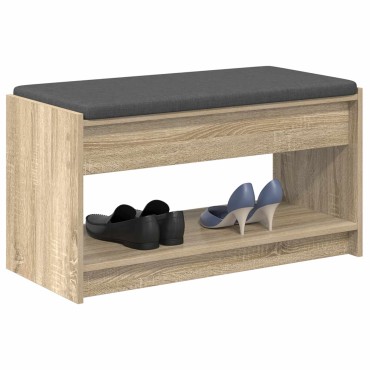 vidaXL Παγκάκι Χαλωρίου Δρύς Sonoma 83x38x45 εκ 1 τεμ.