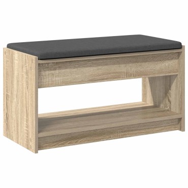 vidaXL Παγκάκι Χαλωρίου Δρύς Sonoma 83x38x45 εκ 1 τεμ.