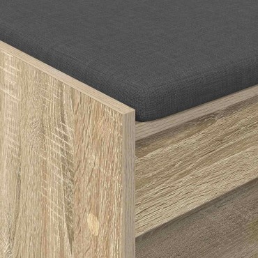 vidaXL Παγκάκι Χαλωρίου Δρύς Sonoma 83x38x45 εκ 1 τεμ.