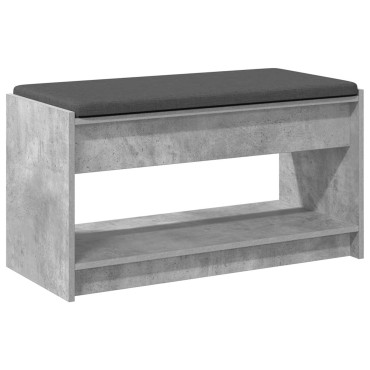 vidaXL Παγκάκι Χαλωρίου Σκυρόχρωμο Γκρι 83x38x45 εκ 1 τεμ.