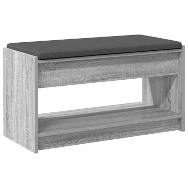vidaXL Παγκάκι Χαλωρίου Γκρι Σονομά 83x38x45 εκ 1 τεμ.