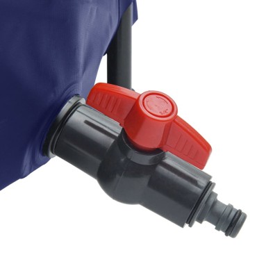 vidaXL Δεξαμενή Νερού με Μπαταρία Πτυσσόμενη 100 Λ. από PVC