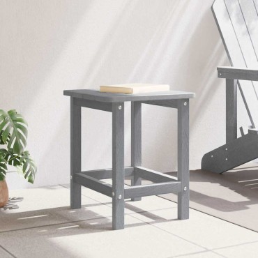vidaXL Τραπεζάκι Πλευράς Ανοιχτό γκρι 38x38x46cm Πολυαιθυλένιο 1 τεμ.