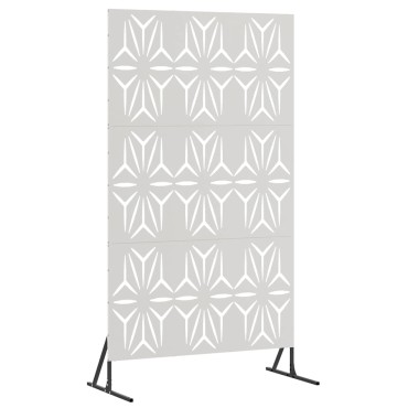 vidaXL Οθόνη Ιδιωτικότητας 100x50x180cm Ανοξείδωτο Ατσάλι Ασημί