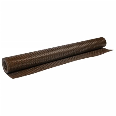 vidaXL Διαχωριστικό Βεράντας Καφέ & Μαύρο 600x100cm Συνθετικό Ρατάν