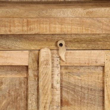 vidaXL Βιβλιοθήκη 50x30x180cm από Μασίφ Ξύλο Μάνγκο 1 τεμ.