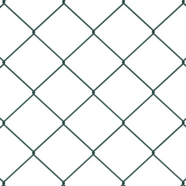 vidaXL Φράκτης από αλυσίδα για σταθερή βάση 0,8x25 m Πράσινο Δίχτυ