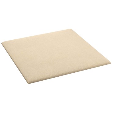 vidaXL Κεφαλάρι Τοίχου 12 τμχ. 30 x 30 cm Κρεμ ύφασμα