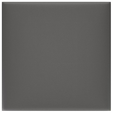 vidaXL Κεφαλάρι Τοίχου 12 τμχ. 30 x 30 cm Γκρι ύφασμα