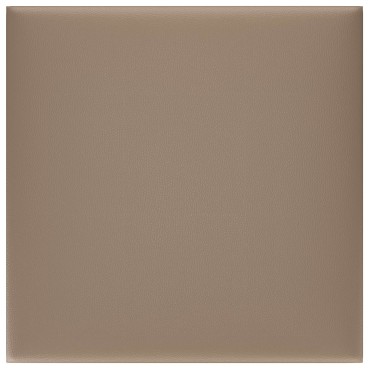 vidaXL Κεφαλάρι Τοίχου 12 τμχ. 30 x 30 cm Καπουτσίνο ύφασμα