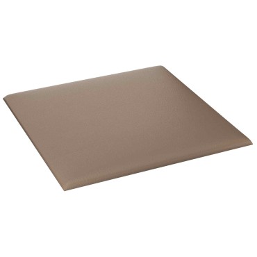 vidaXL Κεφαλάρι Τοίχου 12 τμχ. 30 x 30 cm Καπουτσίνο ύφασμα