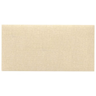 vidaXL Κεφαλάρι Τοίχου 12 τμχ. 60 x 30 cm Κρεμ ύφασμα