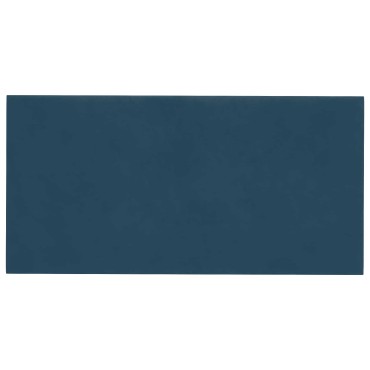 vidaXL Κεφαλάρι Τοίχου 12 τεμ. Μπλε Βελούδο 60x1.5x30cm