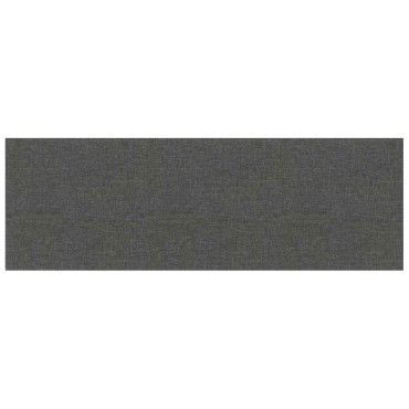 vidaXL Κεφαλάρι Τοίχου 12 τμχ. 90 x 30 cm Σκούρο Γκρι ύφασμα