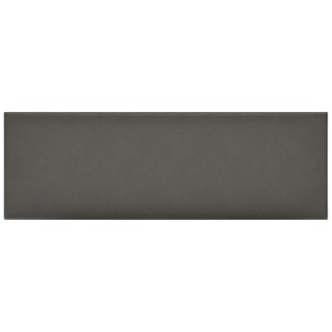 vidaXL Κεφαλάρι Τοίχου 12 τμχ. 90 x 30 cm Γκρι ύφασμα