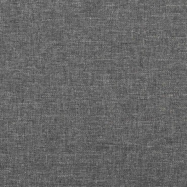 vidaXL Κεφαλάρι Τοίχου 12 τμχ. 60 x 15 cm Ανοιχτό γκρι ύφασμα