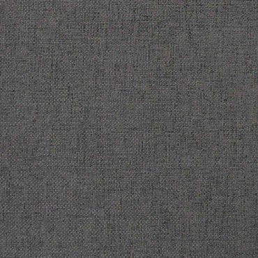 vidaXL Κεφαλάρι Τοίχου 12 τμχ. 60 x 15 cm Σκούρο Γκρι ύφασμα