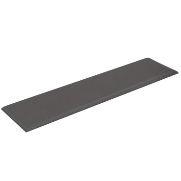 vidaXL Κεφαλάρι Τοίχου 12 τμχ. 60 x 15 cm Γκρι ύφασμα