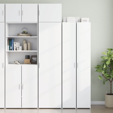 vidaXL Ντουλάπι Τοίχου Λευκό 50x42,5x40cm Επεξεργασμένο Ξύλο 1 τεμ.