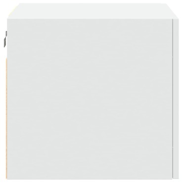 vidaXL Ντουλάπι Τοίχου Λευκό 50x42,5x40cm Επεξεργασμένο Ξύλο 1 τεμ.